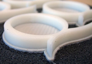 3D-printed letter Q