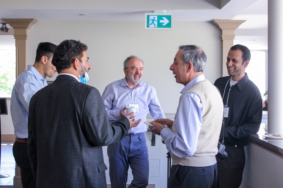 people chatting