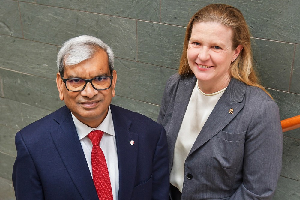 Praveen Jain and Claire Davies